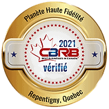 2021 CBRB Inc Planète Haute Fidélité Badge